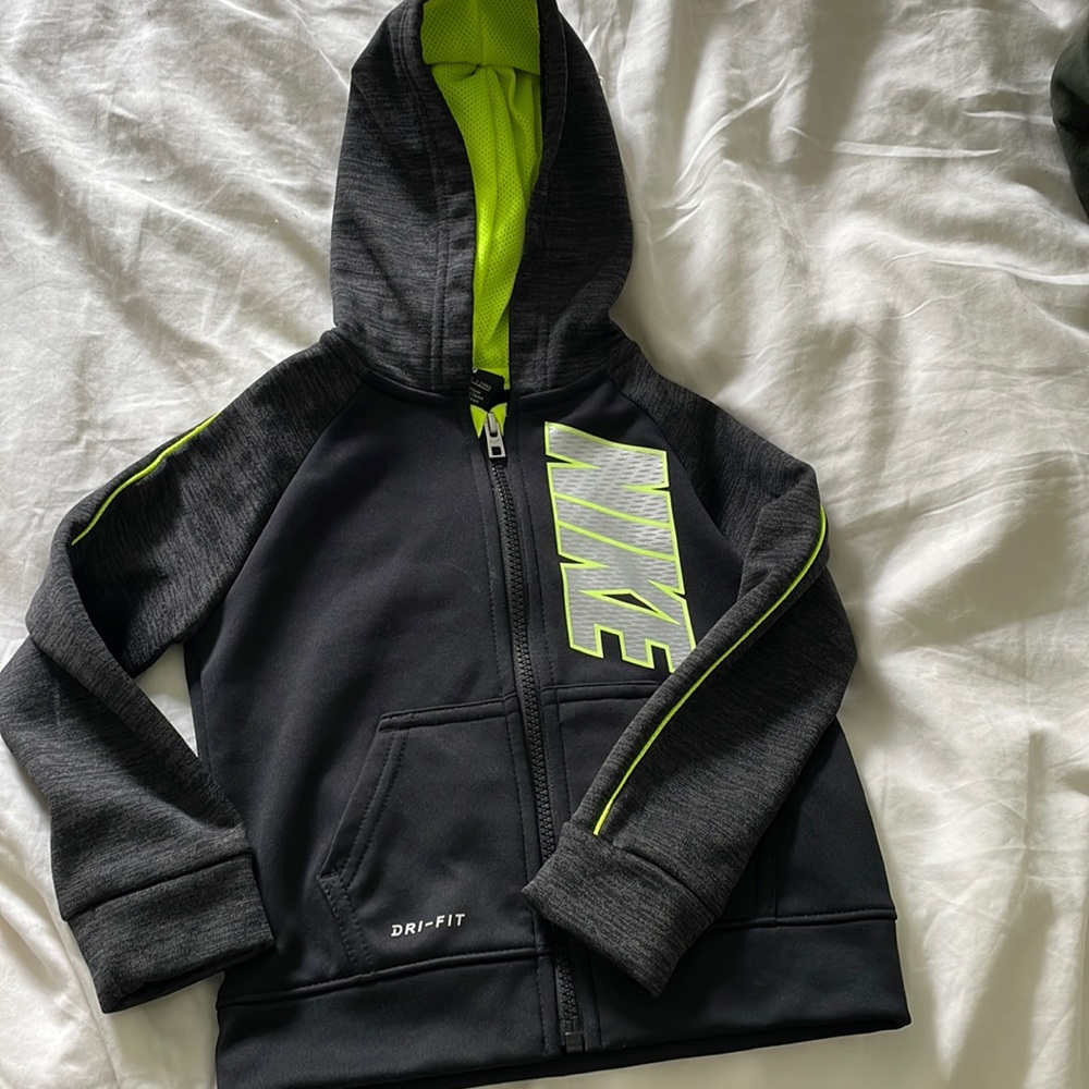 Nike zip up hoodie 2T